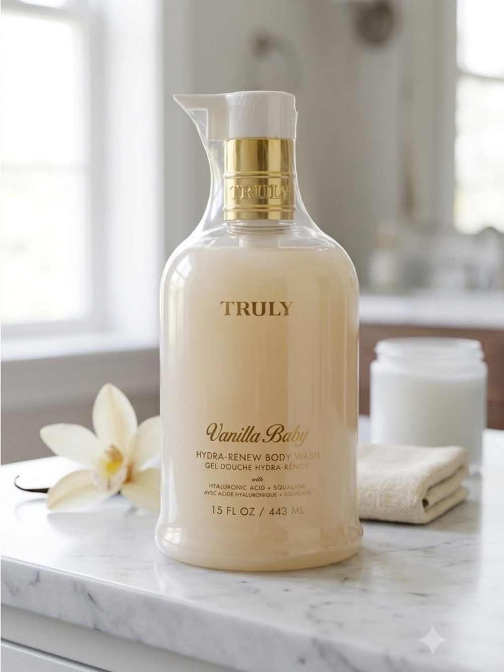 Truly Vanilla Baby Hydra-Renew Body Wash 15 Oz